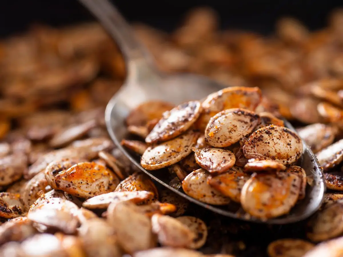 Spicy Roasted Pumpkin Seeds Recipe